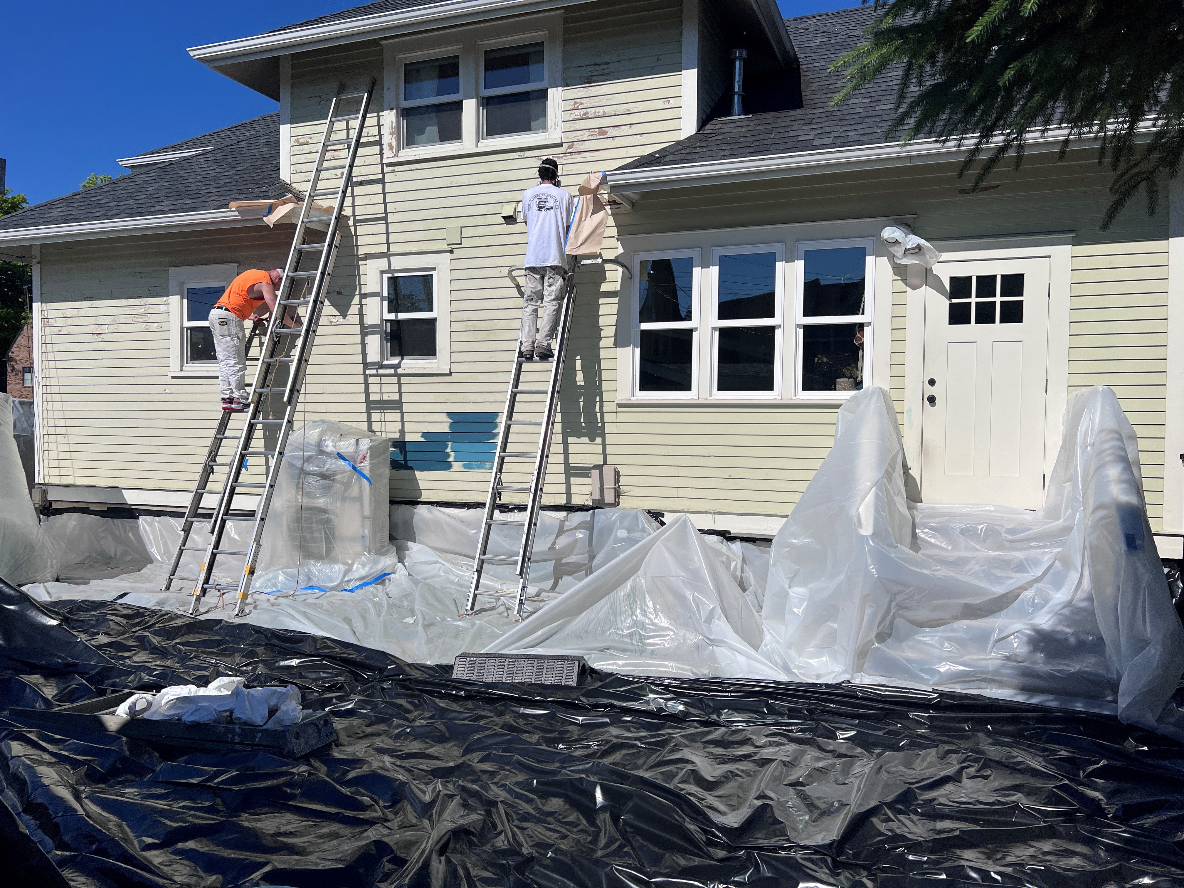 2025 exterior paint job, Bellingham WA.